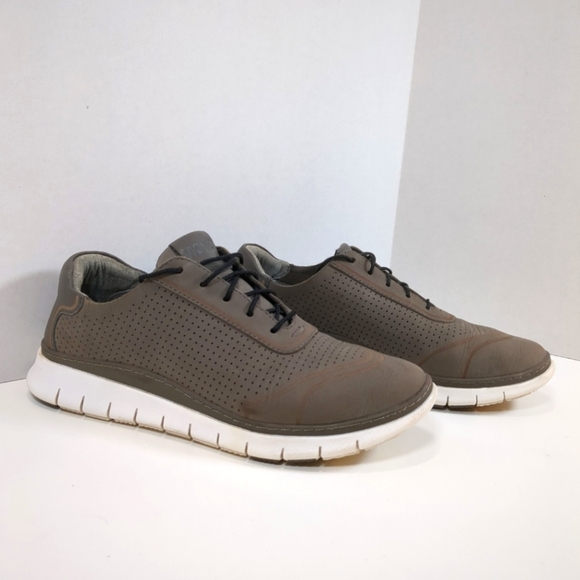 Vionic Riley Gray Women's Lace Up Shoes              S-7 - Picture 1 of 10